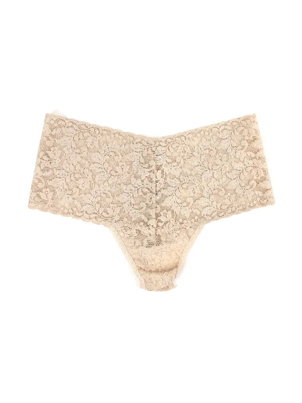 Retro Lace Thong Chai