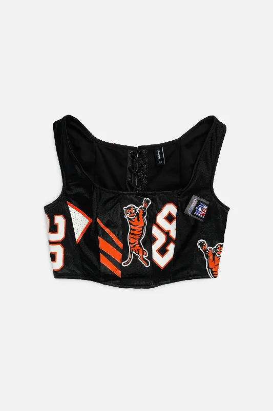 Rework Cincinnati Bengals NFL Corset - L