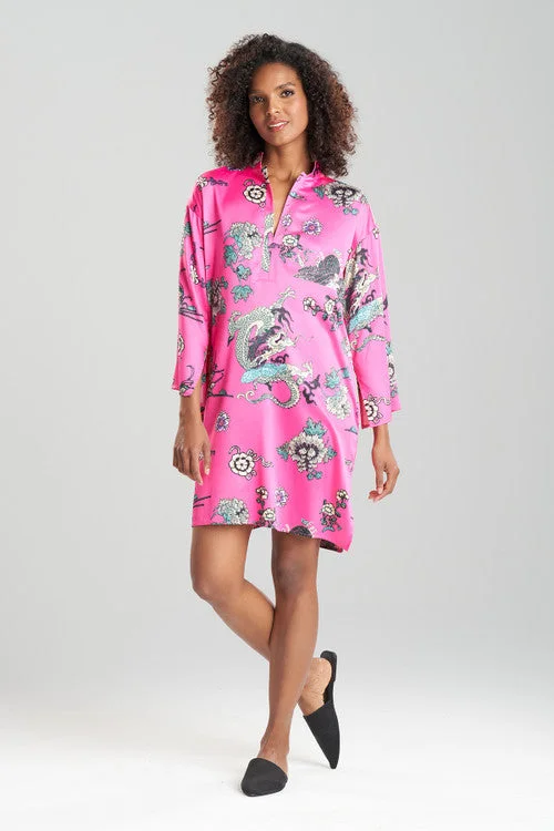 women's sleepshirts with a modern minimalist styleImperial Dragon Mandarin Sleepshirt women's sleepshirts with a modern minimalist styleImperial Dragon Mandarin Sleepshirt