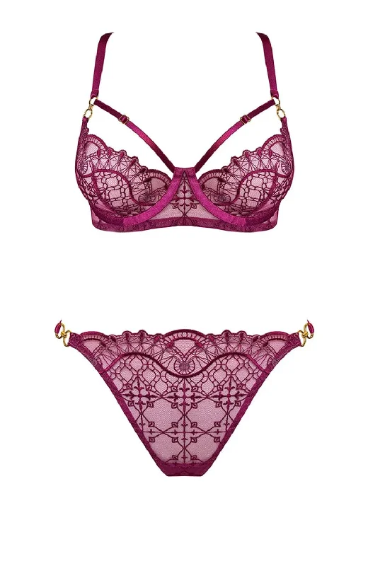bamboo - fiber women thongs for natural antibacterial benefitsMari Balconette Wire Bra and Thong Set bamboo - fiber women thongs for natural antibacterial benefitsMari Balconette Wire Bra and Thong Set
