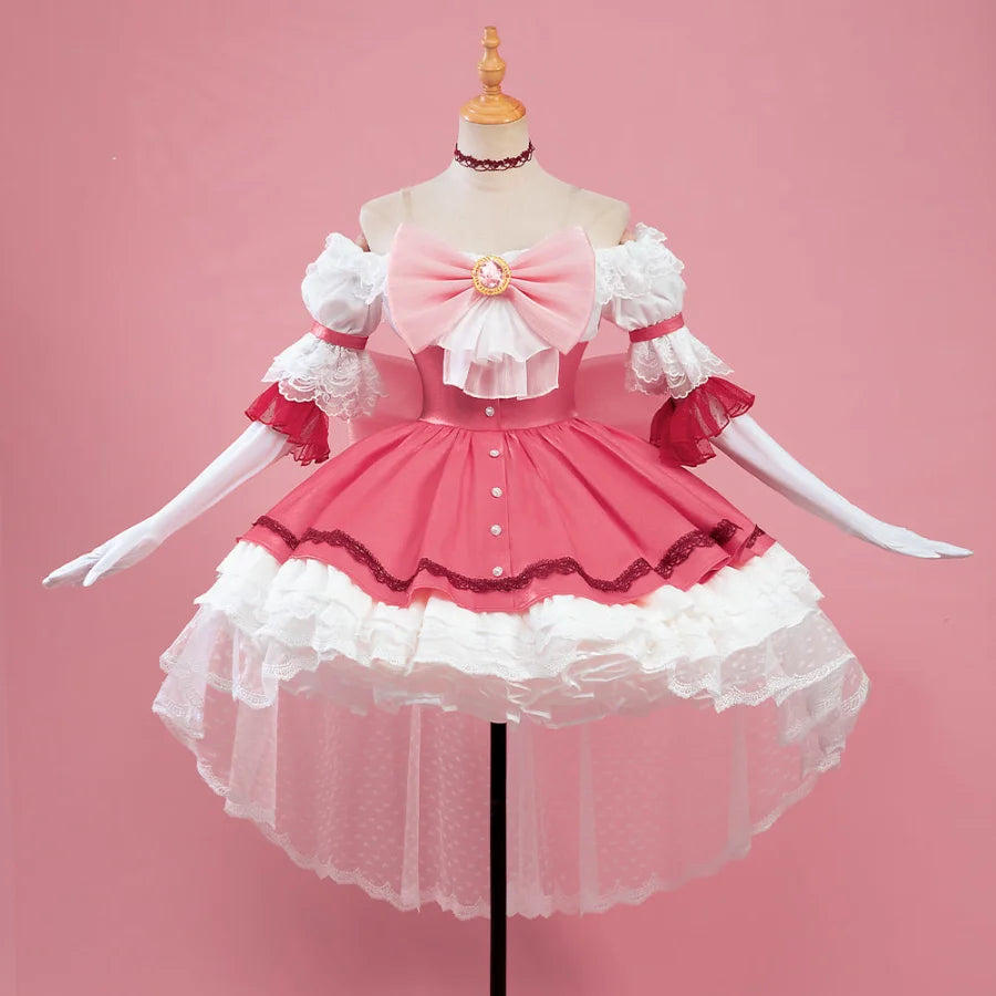 Puella Magi Madoka Magica Kaname Madoka Cosplay Costume C08613