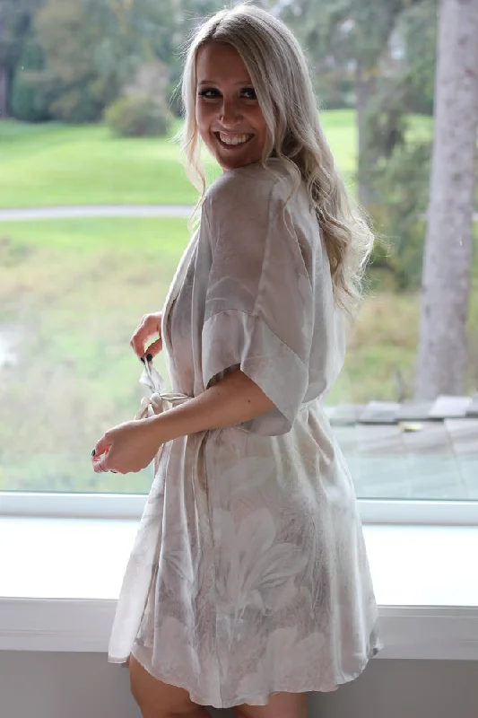 women robes for a stylish hospital stayChristine Winter Solstice Silk Robe