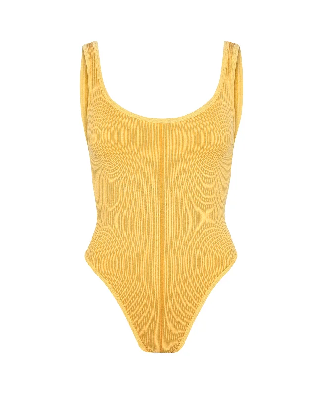 Convertible Straps Bodysuits for Multiple Styling OptionsRIB BODYSUIT