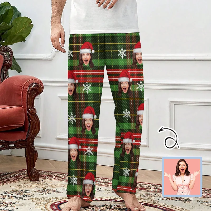 women's sleepshirts with a removable beltCustom Face Red Green Squares Slumber Party Unisex Long Pajama Pants For Men Women Kids women's sleepshirts with a removable beltCustom Face Red Green Squares Slumber Party Unisex Long Pajama Pants For Men Women Kids