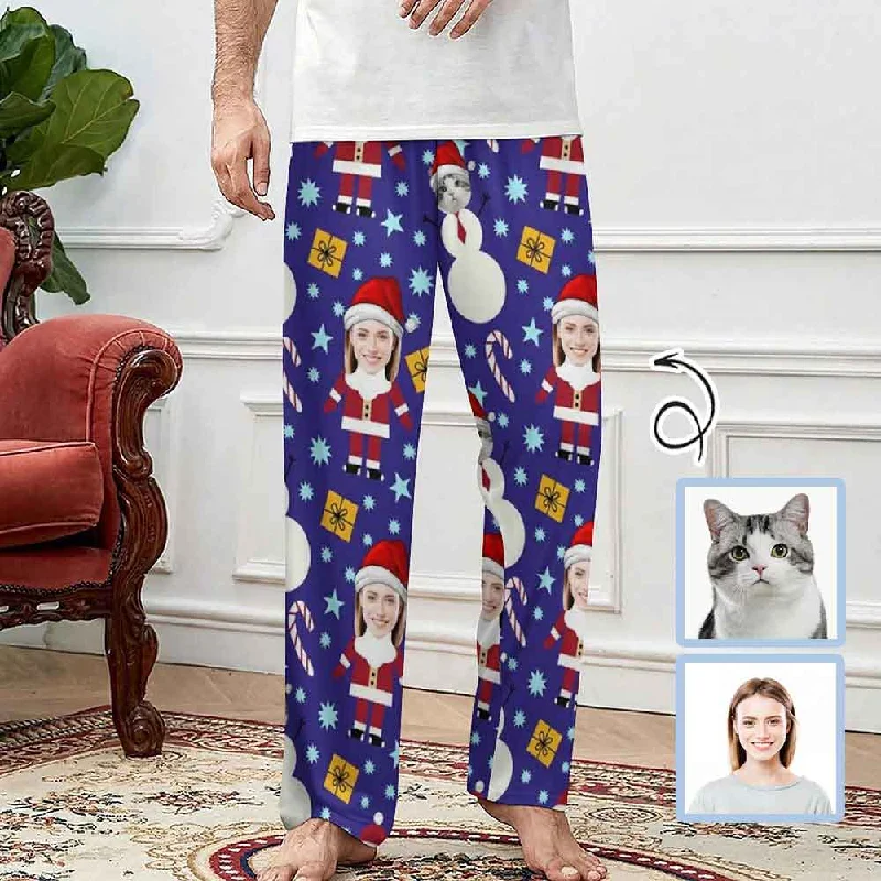 women's sleepshirts with a contrasting collarCustom Face Christmas Slumber Party Unisex Long Pajama Pants For Men Women Kids women's sleepshirts with a contrasting collarCustom Face Christmas Slumber Party Unisex Long Pajama Pants For Men Women Kids