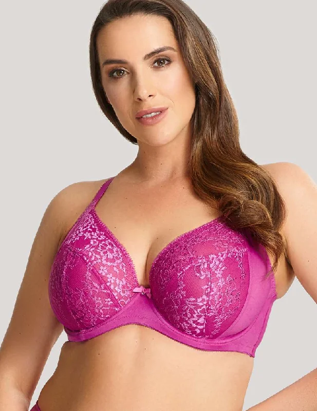 Eco-Friendly Organic Lingerie for Women Panache Roxie 9586 Orchid J-Hook Plunge Bra by Sculptresse Eco-Friendly Organic Lingerie for Women Panache Roxie 9586 Orchid J-Hook Plunge Bra by Sculptresse