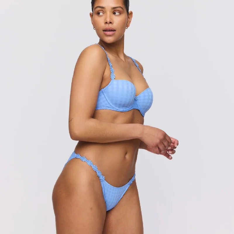 thong - style women briefs for a minimal - coverage optionMarie Jo Avero Low Waist Brief in Santorini Blue 0500412 thong - style women briefs for a minimal - coverage optionMarie Jo Avero Low Waist Brief in Santorini Blue 0500412