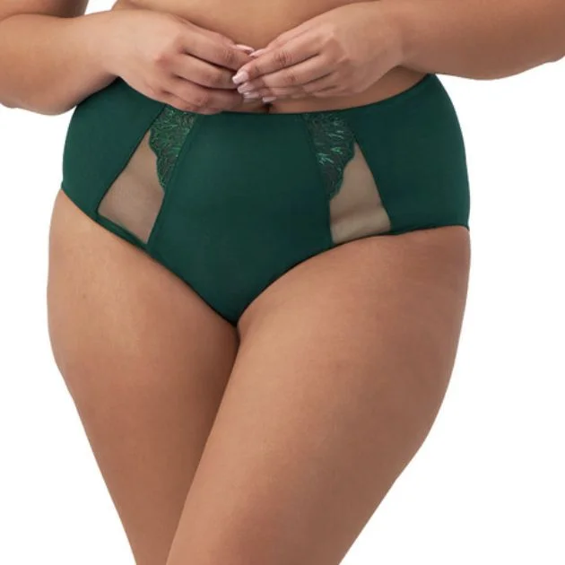 odor - control women briefs for long - lasting freshnessElomi Brianna Full Brief in Rainforest EL8085
