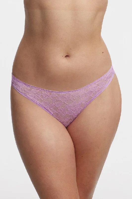 Paradise High Cut Bikini Panty - Sweet Plum