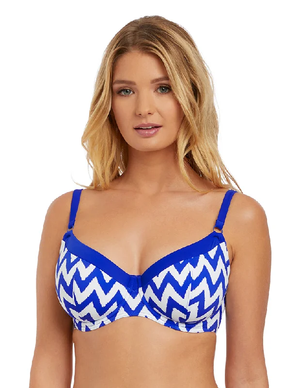 Freya Making Waves AS2947 Cobalt Underwire Sweetheart Padded Bikini