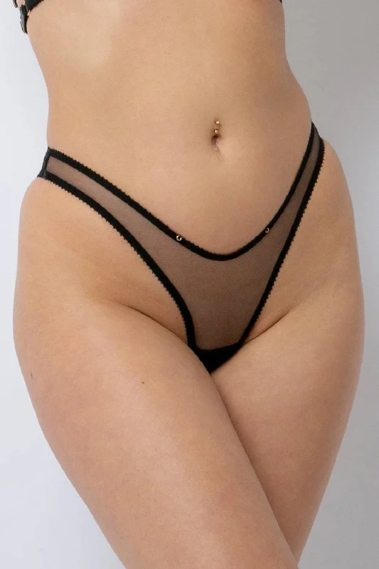 Marinette High Rise Brief in Black