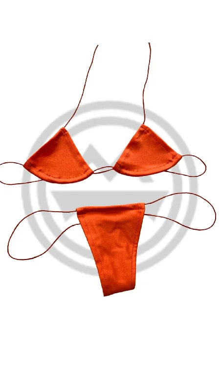 Micro Nudie Bikini Orange