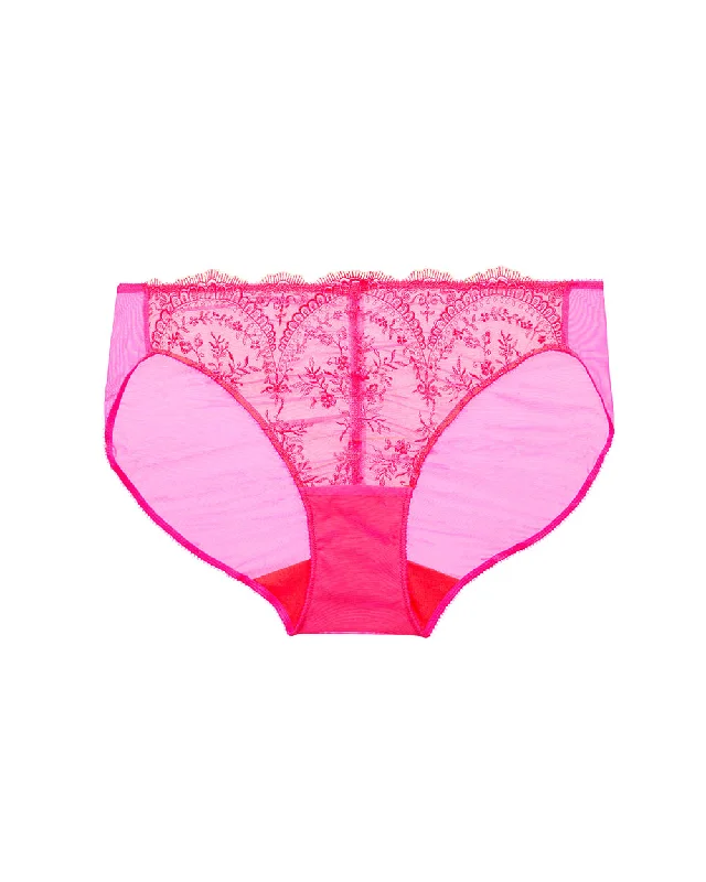 LAST FEW SIZES! Severine Bikini Brief in Neon Candy by Dita Von Teese