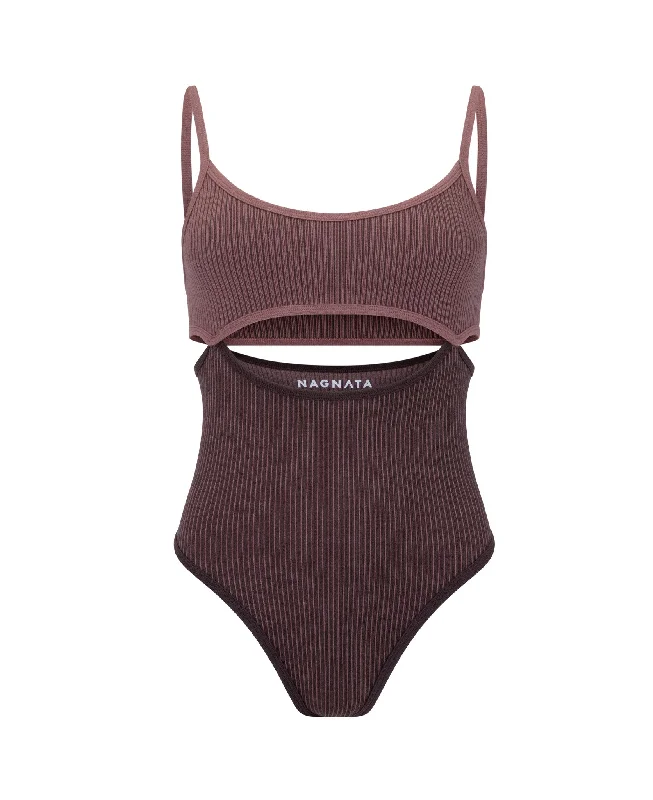 Organic Cotton Bodysuits for an Eco - Friendly and Comfortable OptionSPLICE BODYSUIT