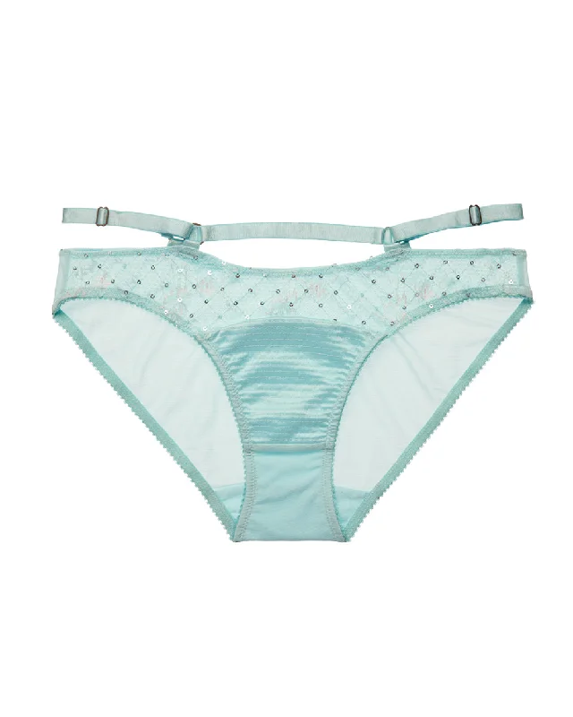 Madame X Powder Blue Bikini Brief by Dita Von Teese