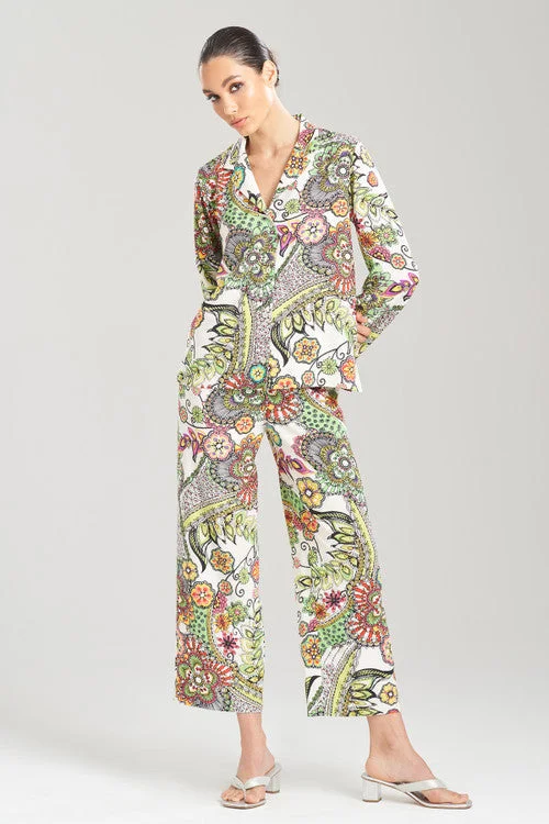 women's pajama sets with a satin - finished fabricPeizuri PJ