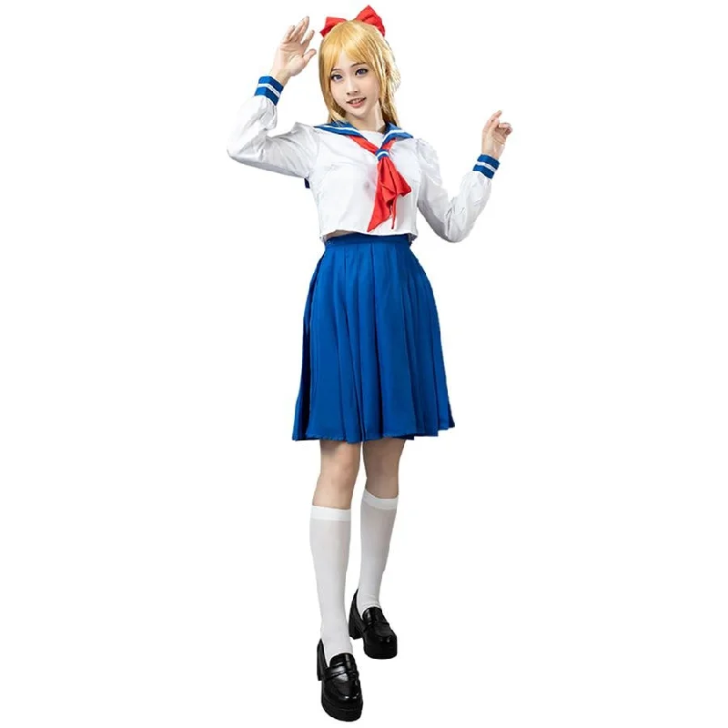 Sailor Crystal Sailor Venus Minako Aino Cosplay School Costume mp003719