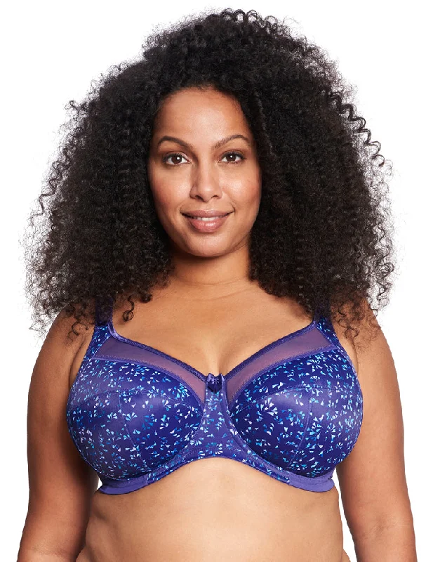 Luxury Lingerie for Special Occasions Goddess Kayla GD6162 Purple Cascade UW Banded Bra