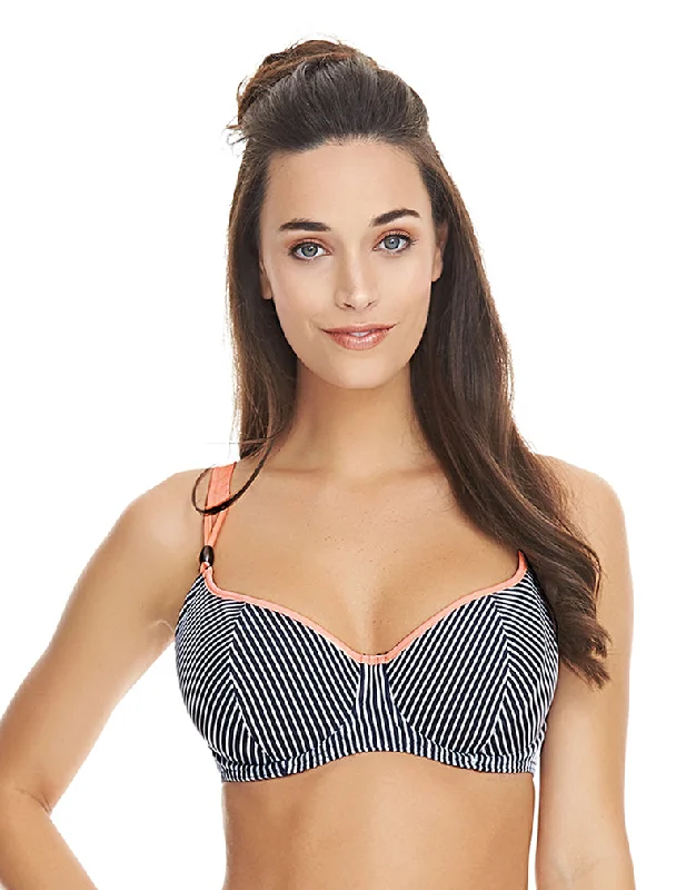 Freya Swim Horizon AS3846 Underwire Sweetheart Padded Bikini Swimwear Top