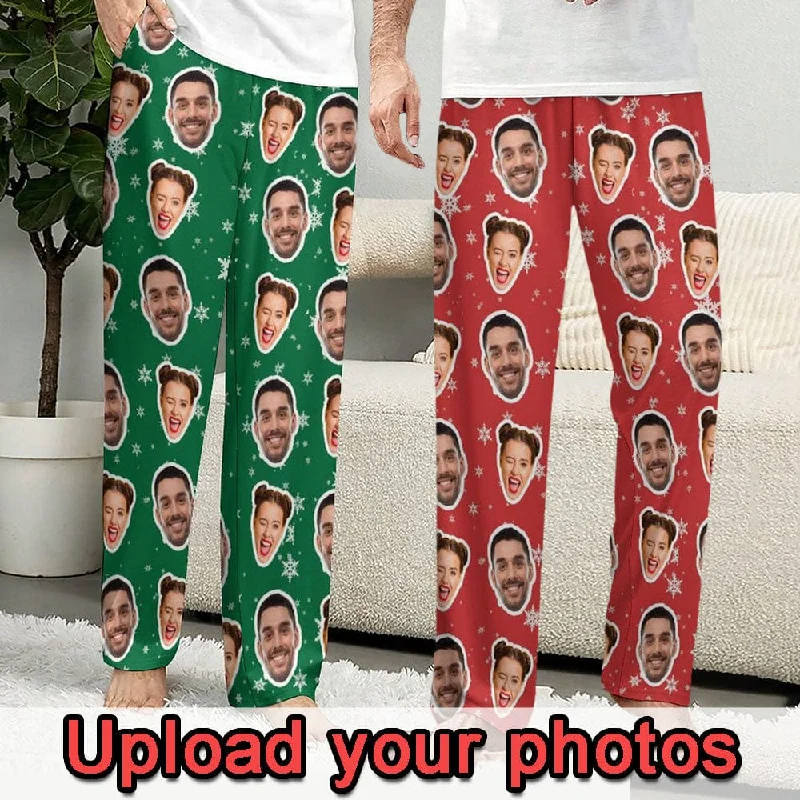 women's sleepshirts for a comfortable stay - at - home day【Flash Sale】Custom Family Faces Slumber Party Unisex Long Pajama Pants Best Christmas Gifts for Family women's sleepshirts for a comfortable stay - at - home day【Flash Sale】Custom Family Faces Slumber Party Unisex Long Pajama Pants Best Christmas Gifts for Family