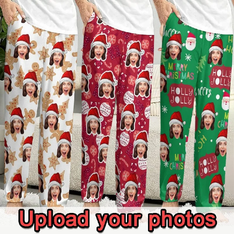 women's sleepshirts for a cozy night by the fireplace【Flash Sale】Custom Face Christmas Slumber Party Unisex Long Pajama Pants Best Christmas Gifts for Family for Couple women's sleepshirts for a cozy night by the fireplace【Flash Sale】Custom Face Christmas Slumber Party Unisex Long Pajama Pants Best Christmas Gifts for Family for Couple