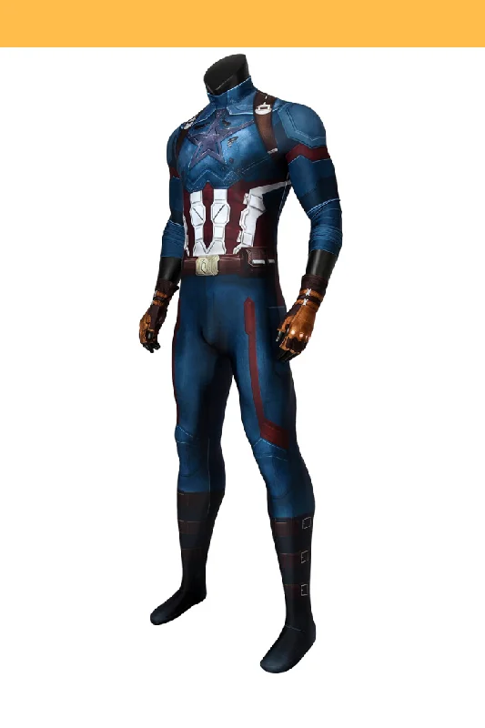 Captain America Infinity War Digital Printed Cosplay Costume