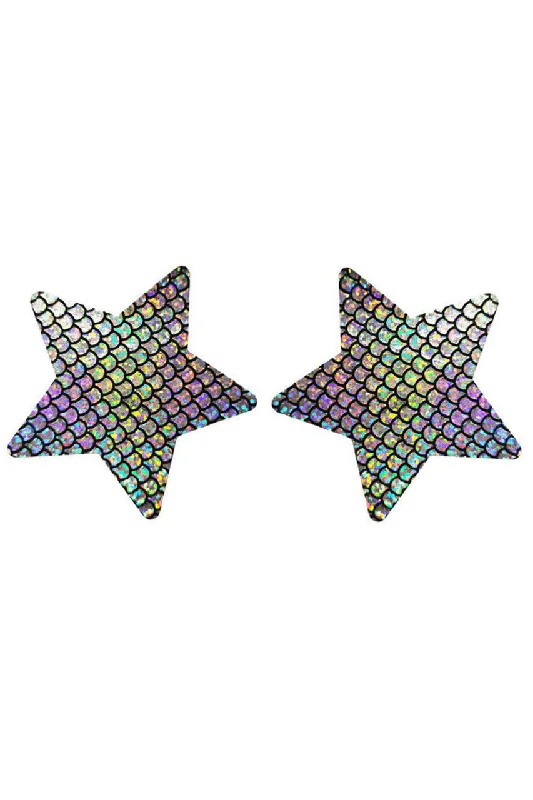 Women's Bridal Lingerie Collection Mermaid Scale Star Pasties