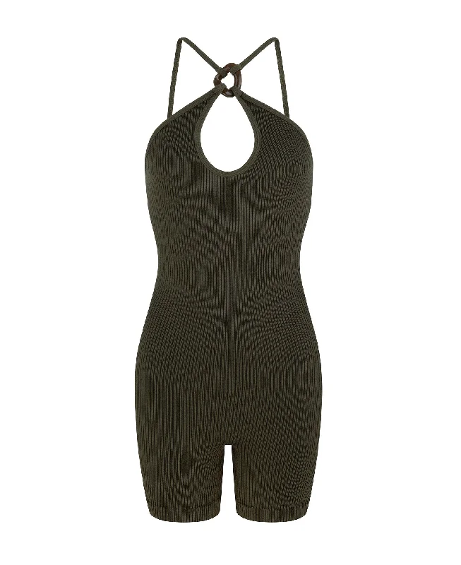 Metallic Bodysuits for a Glitzy and Glamorous Night OutSURYA ALL-IN SUIT