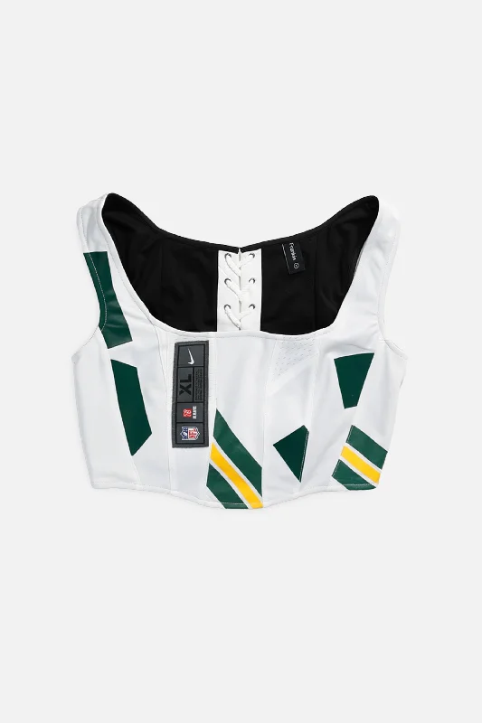 Rework Green Bay Packers NFL Corset - S