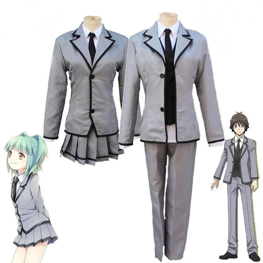 Assassination Classroom School Uniform Shiota Nagisa Kayano Kaede Cosplay Costumes C00645