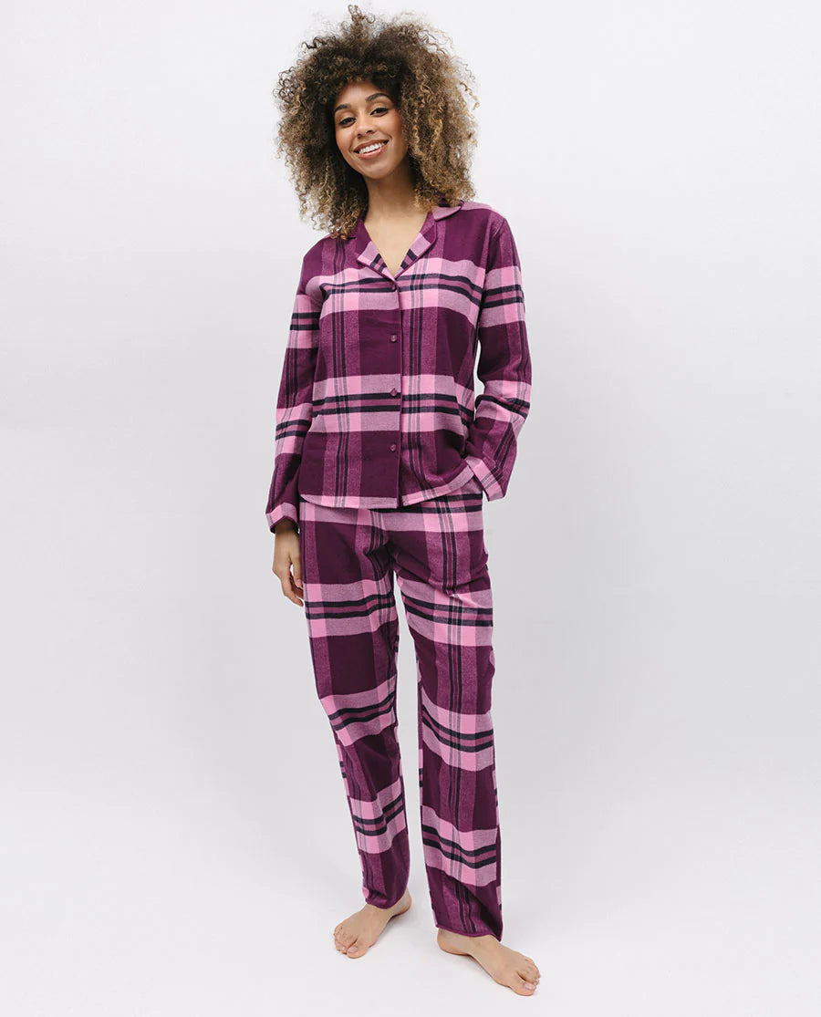 CyberJammies Eve Plaid PJ Set