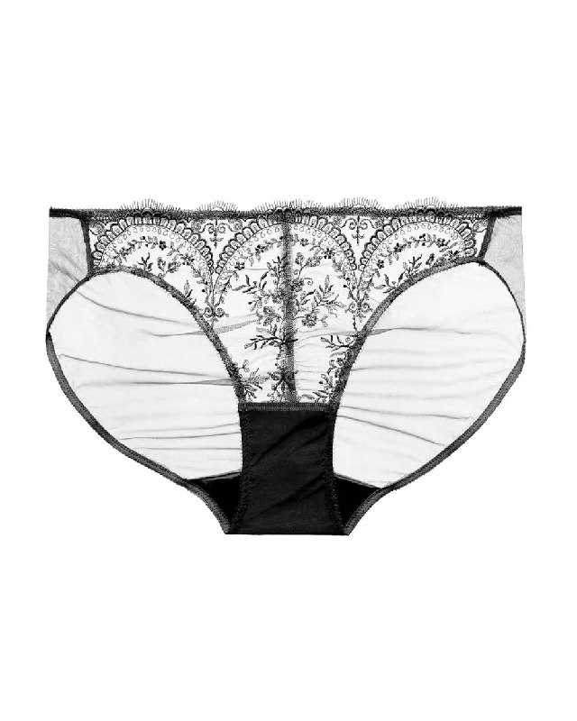 Severine Black Lace Bikini Brief by Dita Von Teese