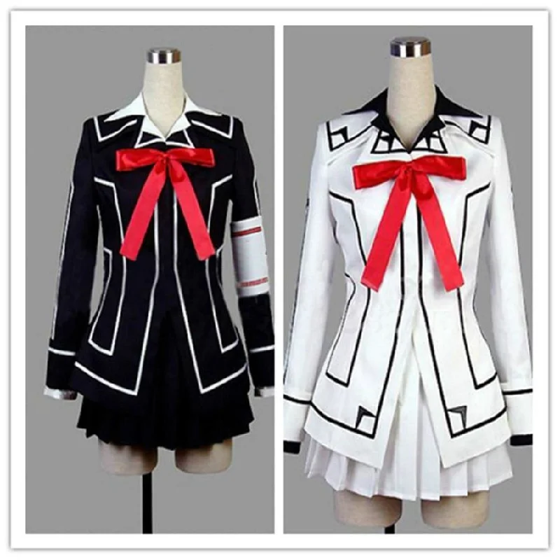 Vampire Knight Yuuki Cross Cosplay Costume Yuki Kuran Black and White Uniform mp005929