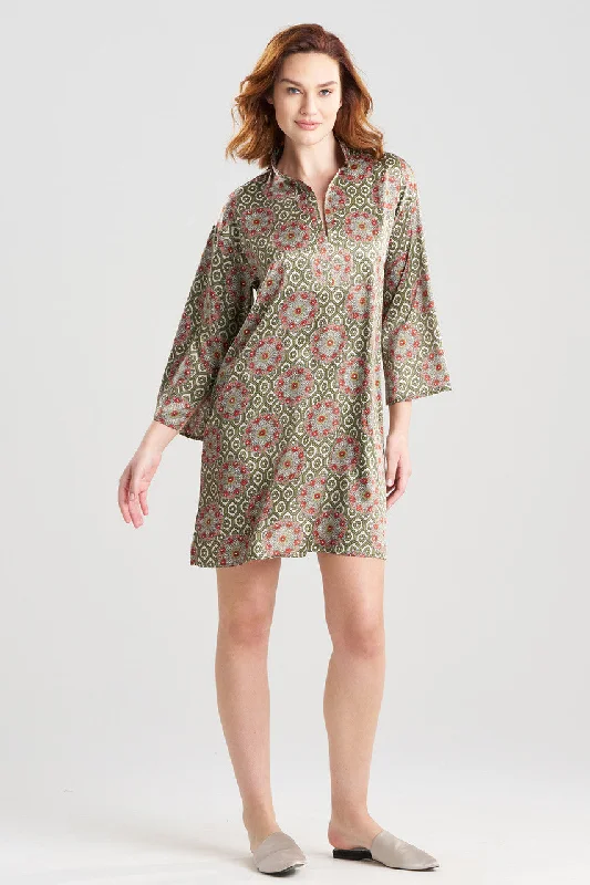 Fez Satin Sleepshirt