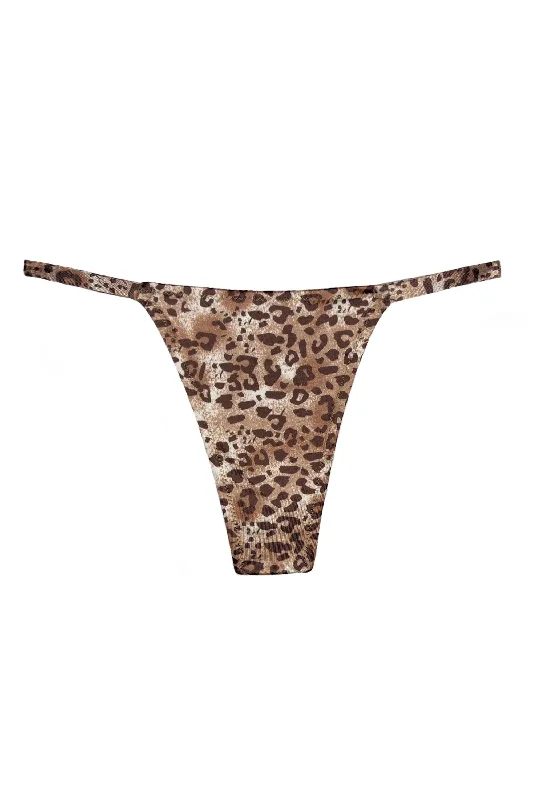 moisture - wicking women thongs for gym workoutsValessa Gloss leo thongs
