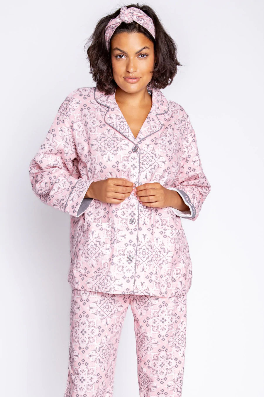 PJ Salvage Flannel PJ Set