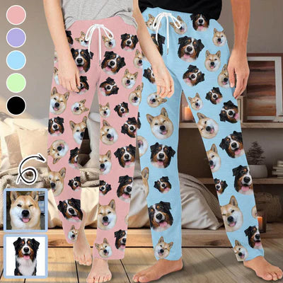 women's sleepshirts with a soft fleece finish【Flash Sale】Custom Face Pet Face Multicolor Slumber Party Unisex Long Pajama Pants Best Christmas Gifts for Pet Lovers women's sleepshirts with a soft fleece finish【Flash Sale】Custom Face Pet Face Multicolor Slumber Party Unisex Long Pajama Pants Best Christmas Gifts for Pet Lovers