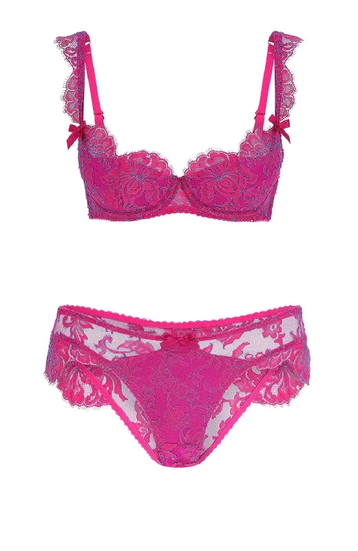 seamless push - up women briefs for a natural liftEmiliana Bra and Brief Set