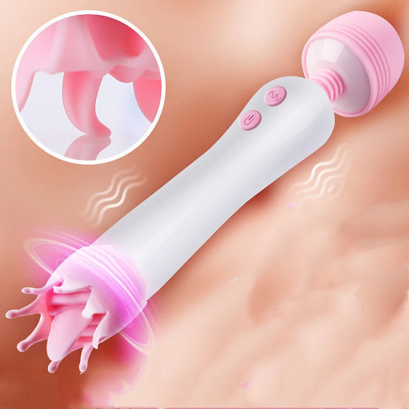 Vintage Inspired Lingerie for Women Multi Frequency Female Tongue Licking AV Stick Charging Vibration Vintage Inspired Lingerie for Women Multi Frequency Female Tongue Licking AV Stick Charging Vibration