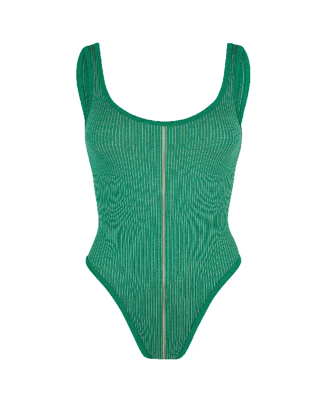 High - Neck Bodysuits for a Modest and Sophisticated LookRIB BODYSUIT