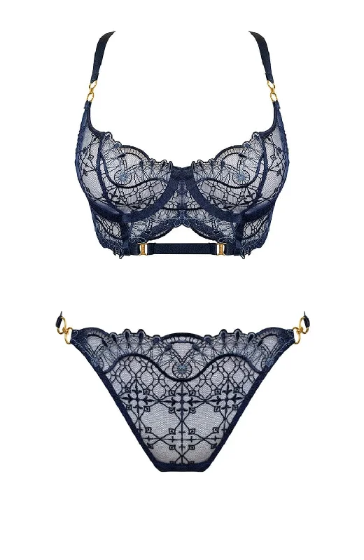 silk - lined women thongs for a touch of luxuryMari Longline Bodice Bra and Thong Set silk - lined women thongs for a touch of luxuryMari Longline Bodice Bra and Thong Set
