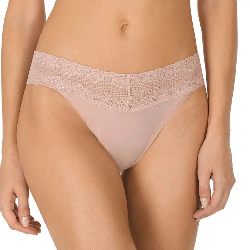 Natori Bliss Perfection One-Size Thong in Rose Beige 750092