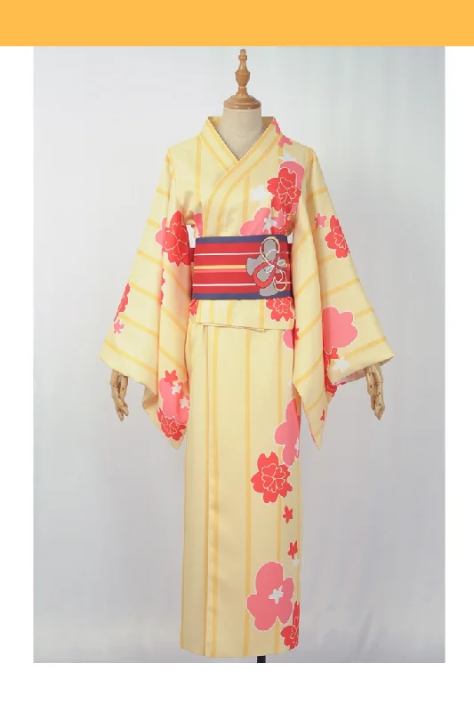 Fate Grand Order Mash Kyrielight Google Play Yukata Cosplay Costume