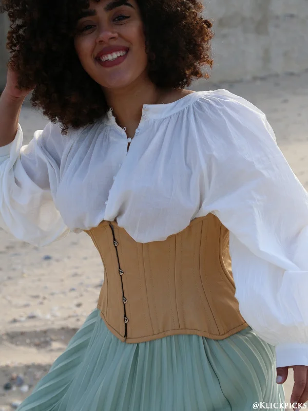 petite women bustiers and corsetsPlus Size Cotton Hourglass Curve Standard Underbust Corset : CS-426