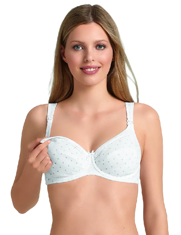 Sexy Lingerie for Women with Stockings Anita Miss Cotton 5056 Pearl White Nursing Bra Sexy Lingerie for Women with Stockings Anita Miss Cotton 5056 Pearl White Nursing Bra