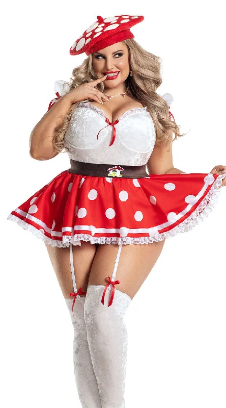 Plus Size Mushroom Cutie Costume