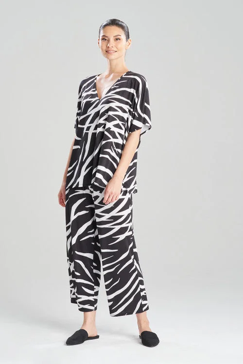 women's maternity pajama sets for expectant momsZebra Printed PJ