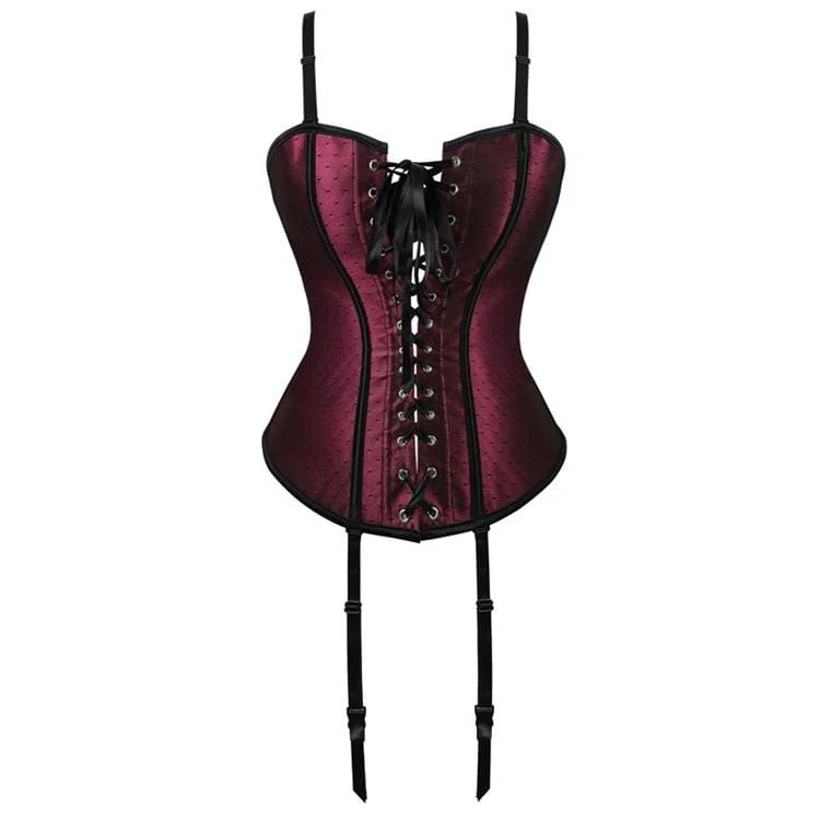 seamless women bustiers and corsets comfortWomen's Vintage Mesh Point Overbust Corsets