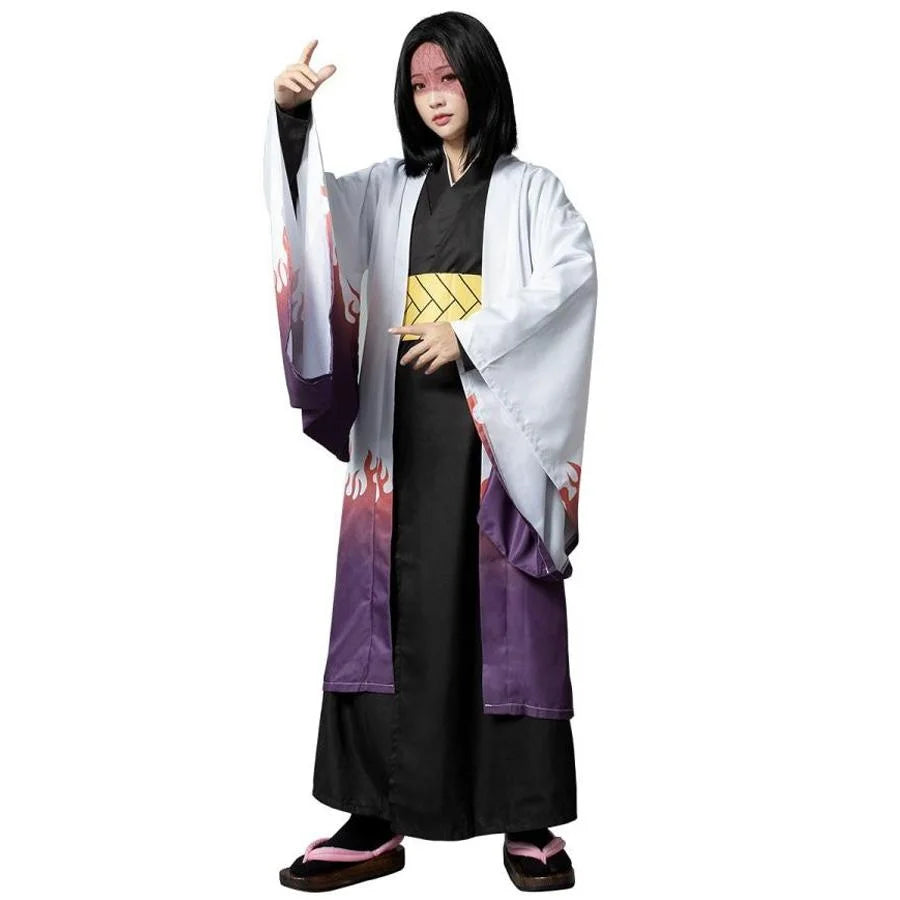 【CLEARANCE】Demon Slayer: Kimetsu no Yaiba Ubuyashiki Kagaya Cosplay Costume mp005373