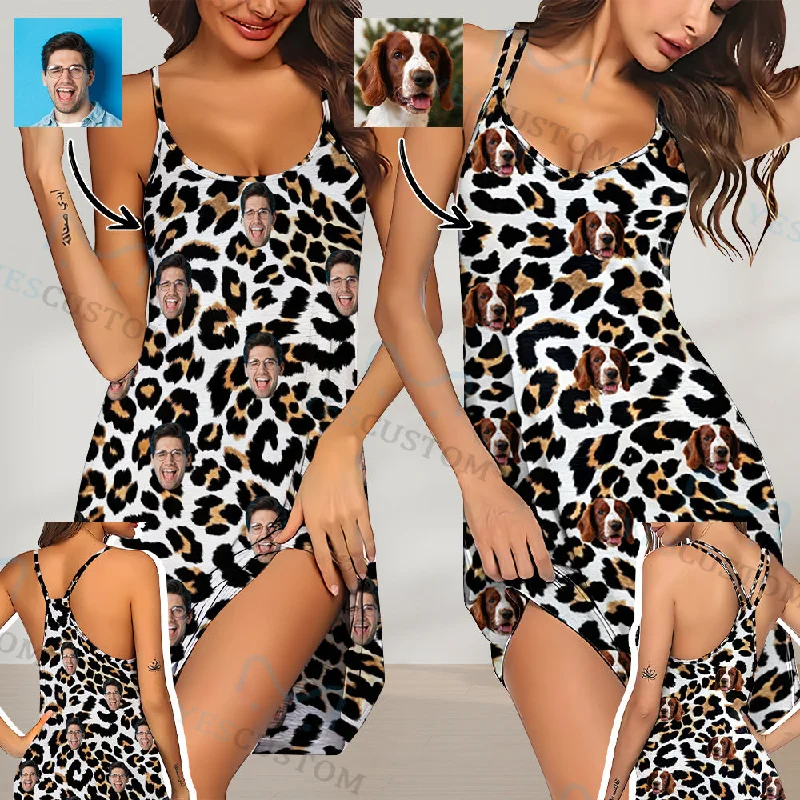 women's satin sleepshirts with lace trimCustom Face Leopard Cami Racerback Nightgown Women's Sleeveless Nightdresses women's satin sleepshirts with lace trimCustom Face Leopard Cami Racerback Nightgown Women's Sleeveless Nightdresses